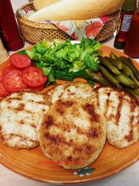 چیکن برگر